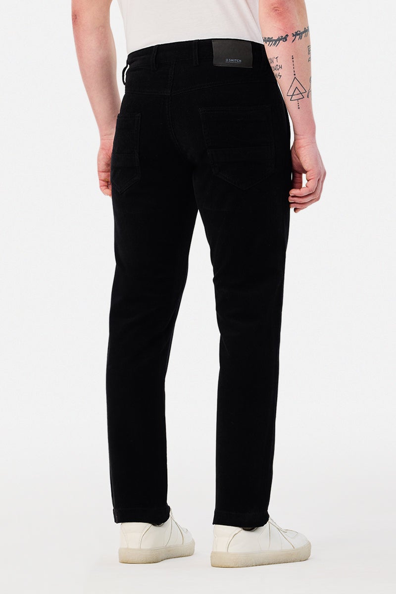 SNITCH Comfort Fit Stretch Corduroy Chinos - Image 4